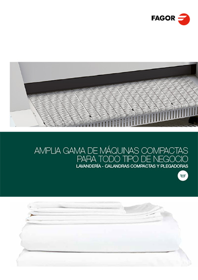 Lavandería – Calandras compactas y plegadoras
