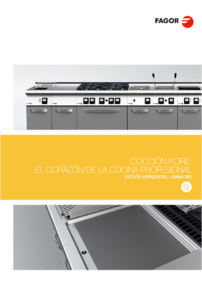 Cocción horizontal - Gama 900